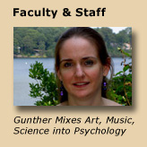 Gunther Mixes Art, Music, Science into Psychology