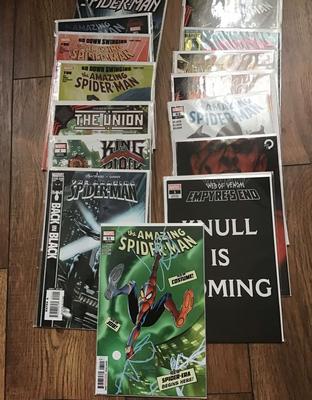 15 Spiderman comics $30