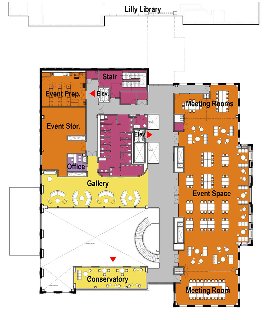 Community Center Level 2 Floor Plan