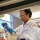 Nhan Huynh performs cancer biology research