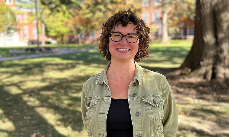 The 44th LaFollette Lecturer, Associate Professor of English Dr. Crystal Benedicks.