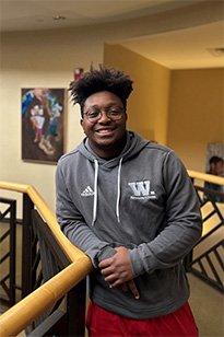 Albright saw his leadership skills grow as he engaged with more campus groups and clubs.