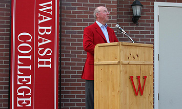 Bambrey was a three-year letterman for Coach J. Owen Huntsman’s track and field team when he was an undergraduate at Wabash. He was an English major and member of Sigma Chi. Later, served his alma mater as Dean of Students and Director of Athletics from 1997 through 2011.