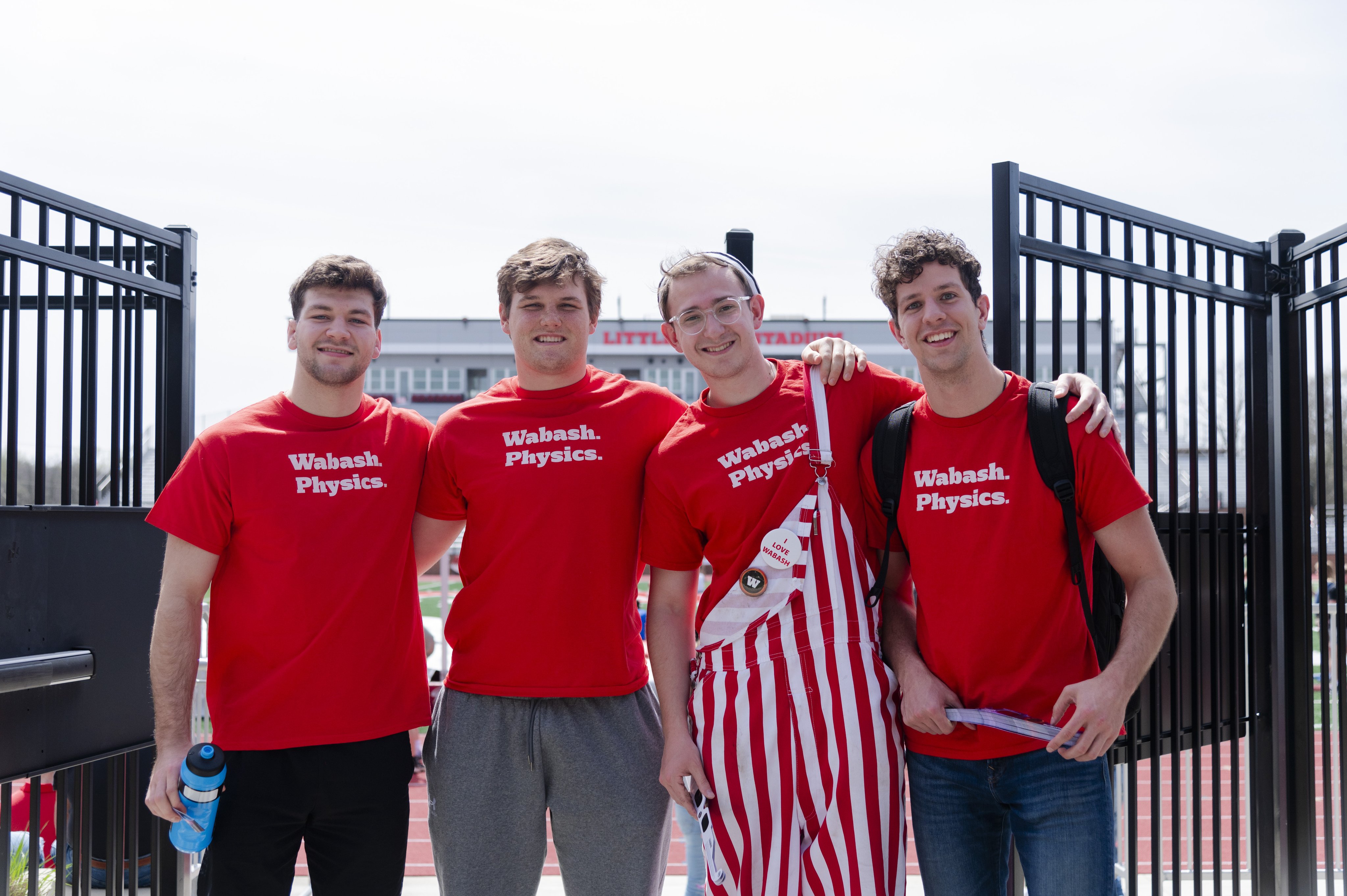 Society of Physics Students helped coordinate the College’s total solar eclipse viewing party in April 2024.