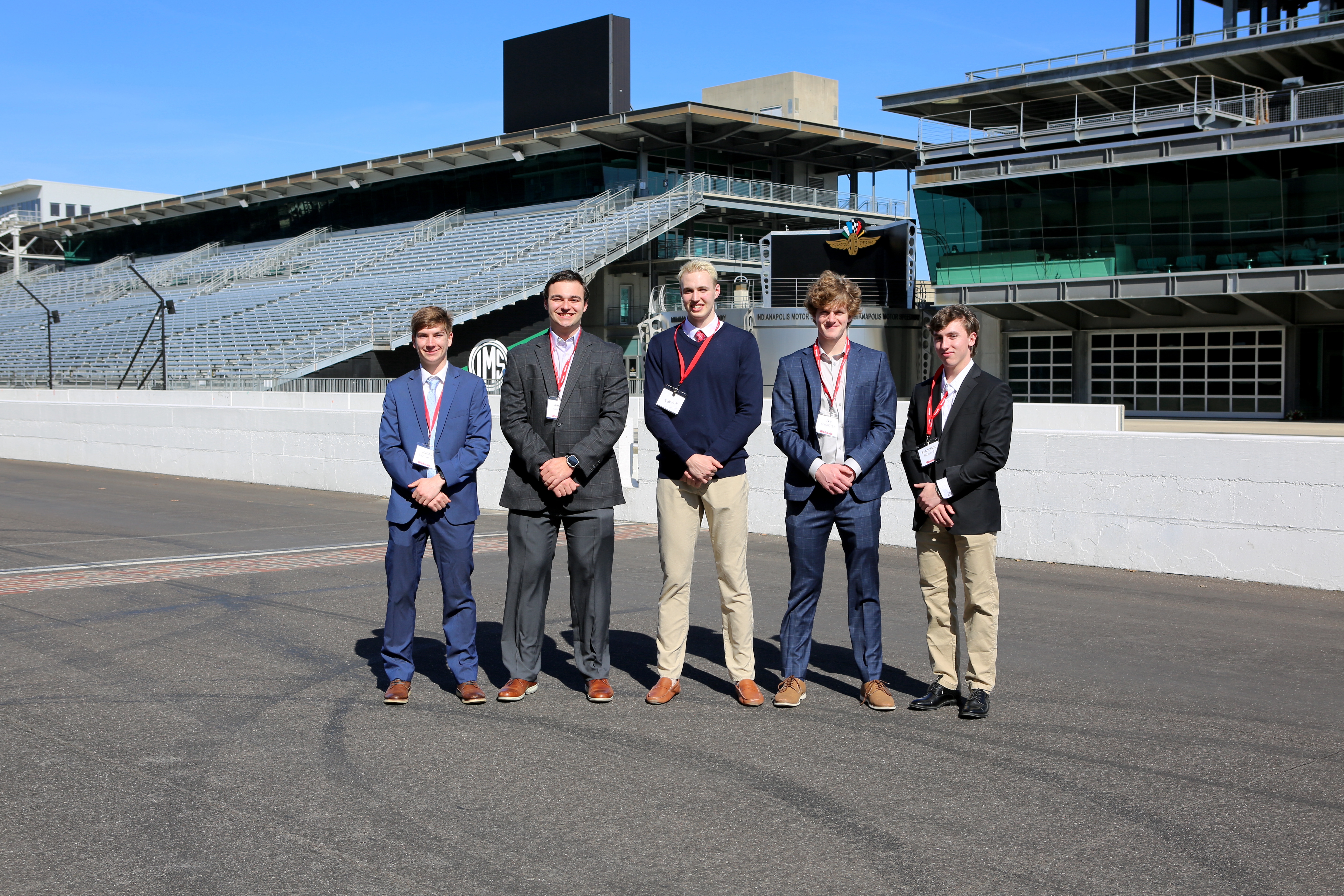 Scholarship recipients enjoyed this year's recognition program at the Indianapolis Motor Speedway (IMS).