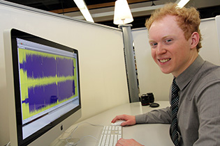 Luke Walker '15 has used electronic music to open new doors at Wabash.