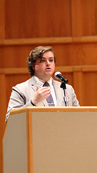 Jake Weber '25 claimed Top Advocate honors and the Floyd Artful Advocate Prize.