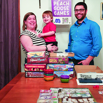 Adam '11 and Julia Phipps with their son, Isaac