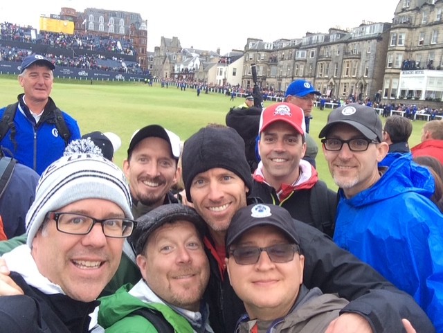 A "man-cation" trip with Wabash brothers to the British Open in Scotland.