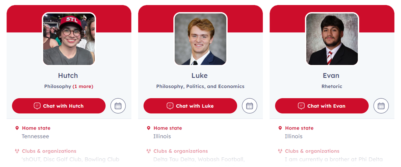 Wabash Student Ambassadors